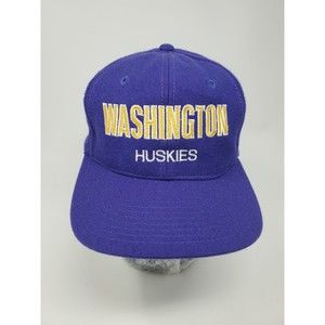 Vintage 90’s Washington Huskies Snapback Hat Twins Enterprise